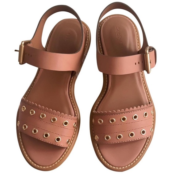 see by chloe eyelet sandal